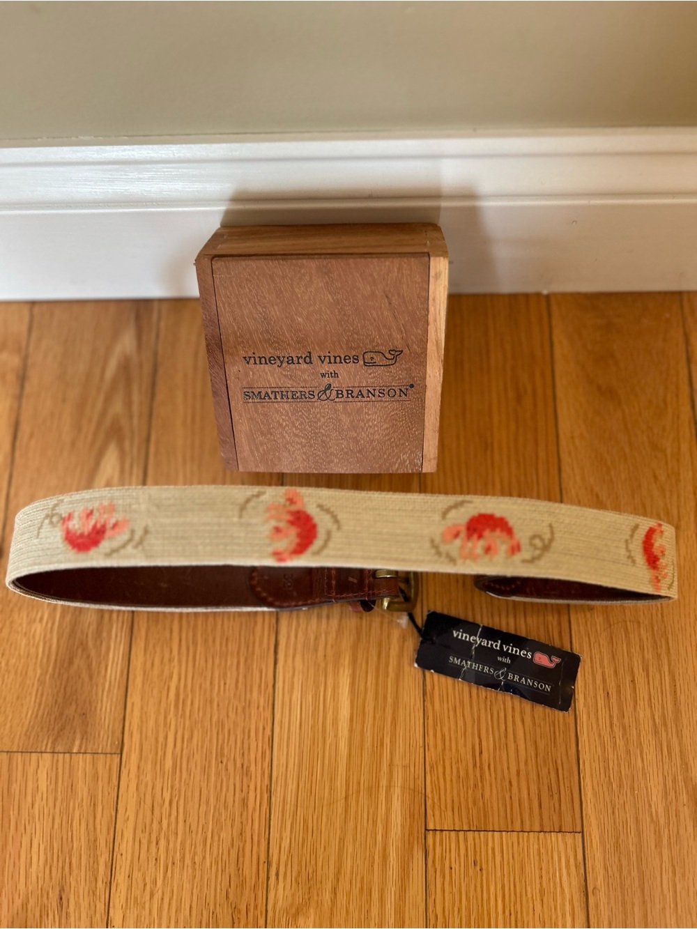Menโs Vineyard Vines Smathers &Branson Belt